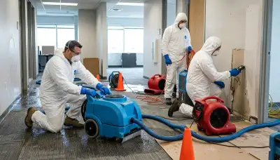 Commercial water damage restoration team serving Honolulu, HI businesses