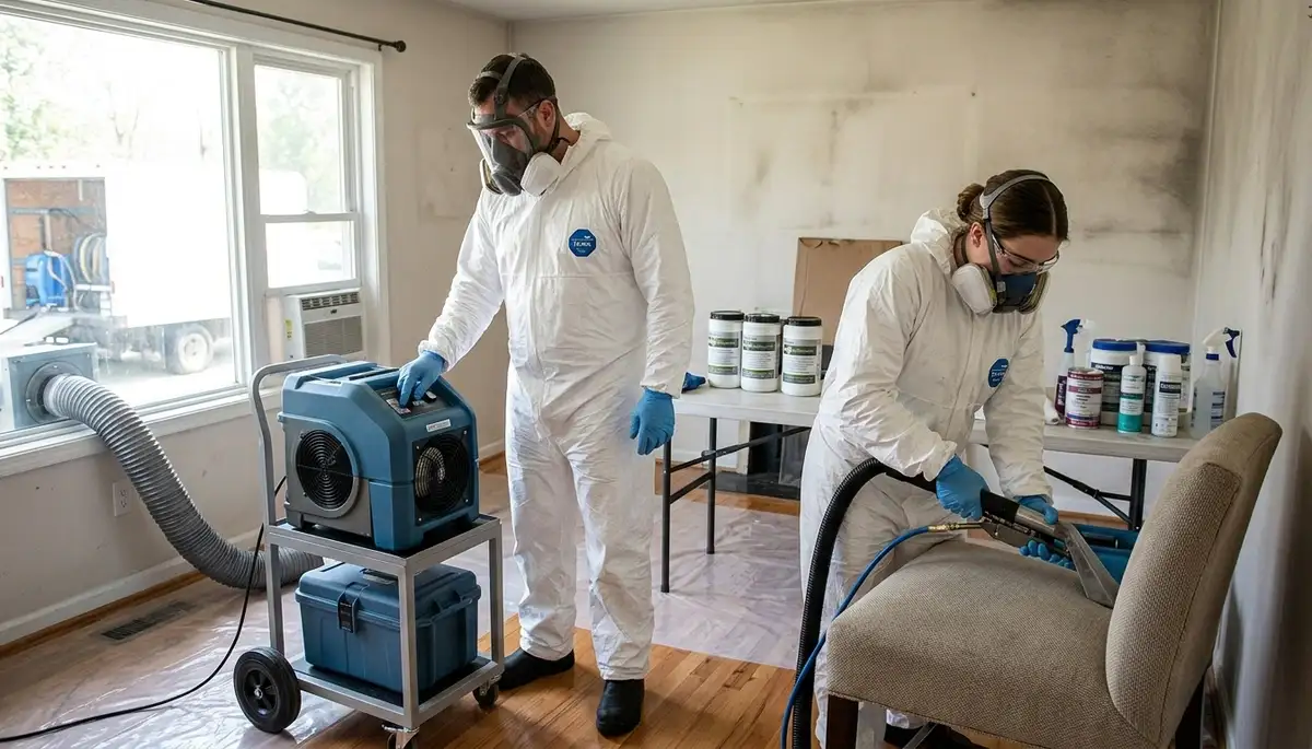 Honolulu, HI water damage team providing odor removal service for homes after moisture damage