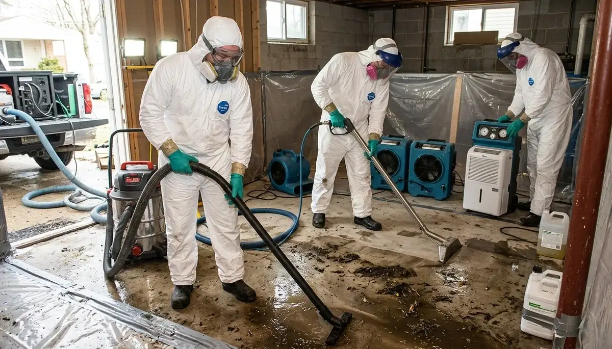 Honolulu, HI sewage cleanup crew restoring water-damaged home after contamination and odor removal