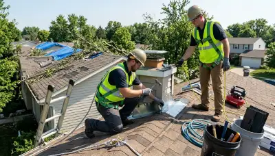 Storm damage restoration team in Honolulu, HI handling water damage cleanup and roof leak repair