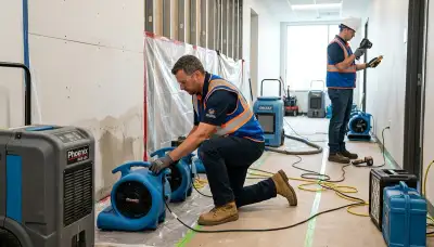 Structural drying equipment in Honolulu, HI for fast water damage restoration in homes