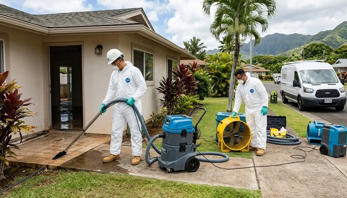Water Damage Aiea Hi Image 1