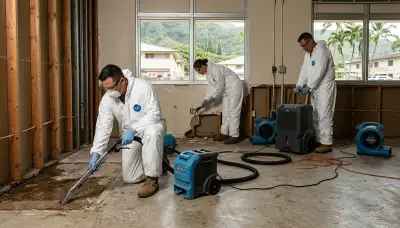 Water damage restoration team serving Honolulu, HI for residential and commercial properties