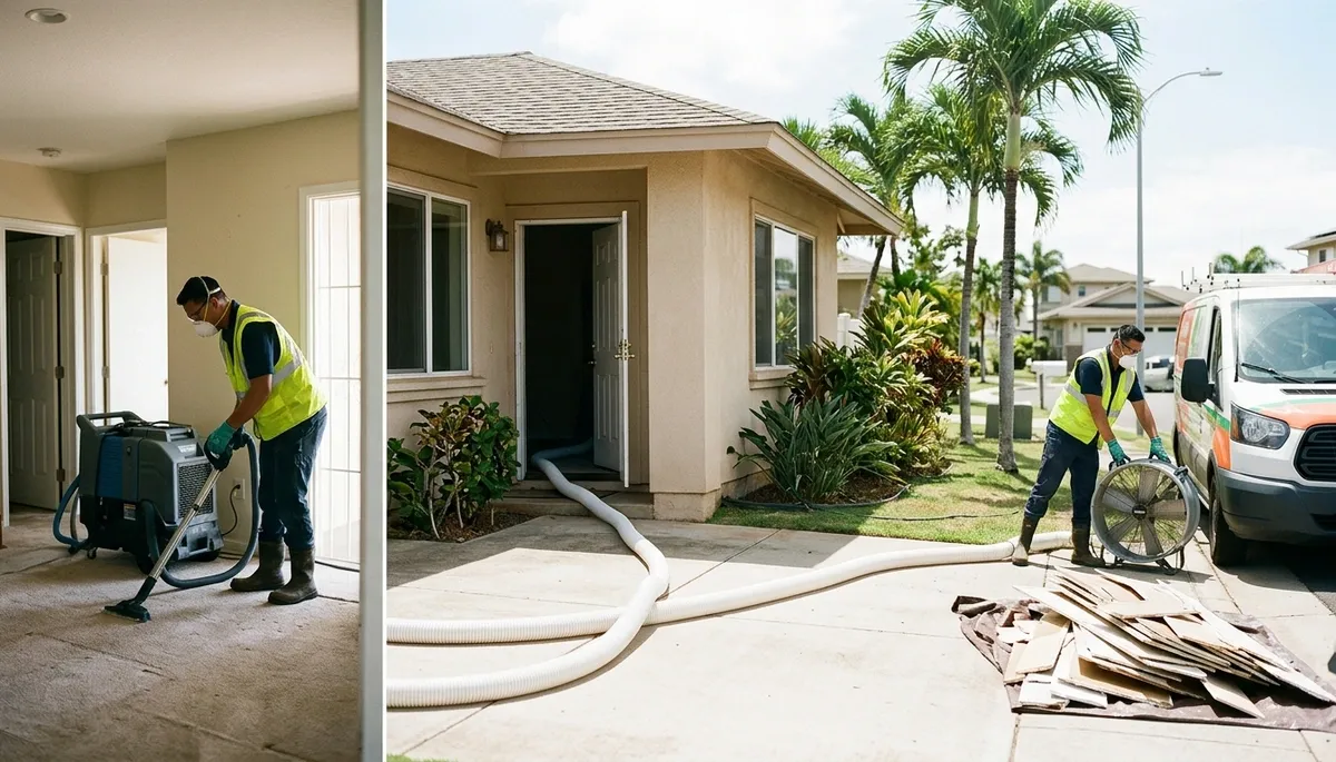 Water Damage Ewa Beach Hi Image 2