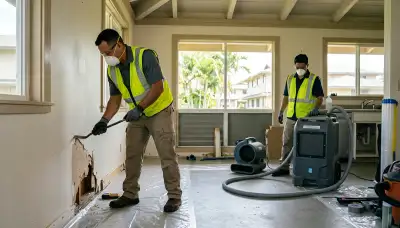 Water damage restoration team in Honolulu, HI serving homes and businesses