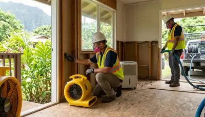 Water damage restoration team in Honolulu, HI serving homes and businesses