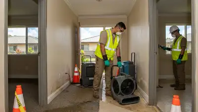 Water damage restoration team serving Honolulu, HI with professional cleanup and repair services