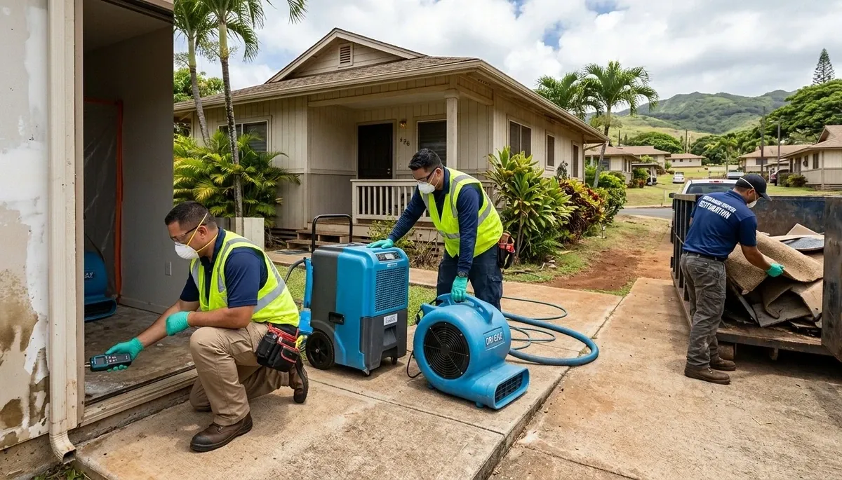 Water Damage Schofield Barracks Hi Image 3